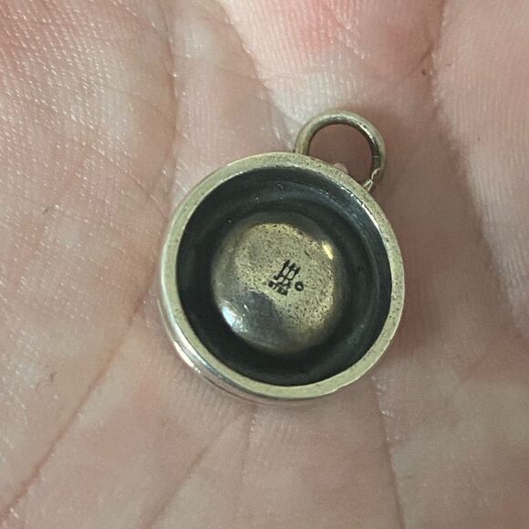 James Avery Retired Engravable Dog Bowl Charm - Picture 3 of 3